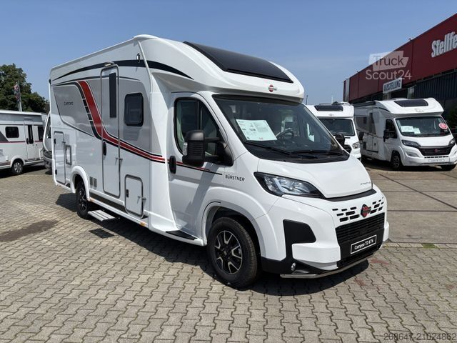 Halvintegrert bobil BÜRSTNER Campeo TD 676 G *3.850 kg*Solar*6 Personen*