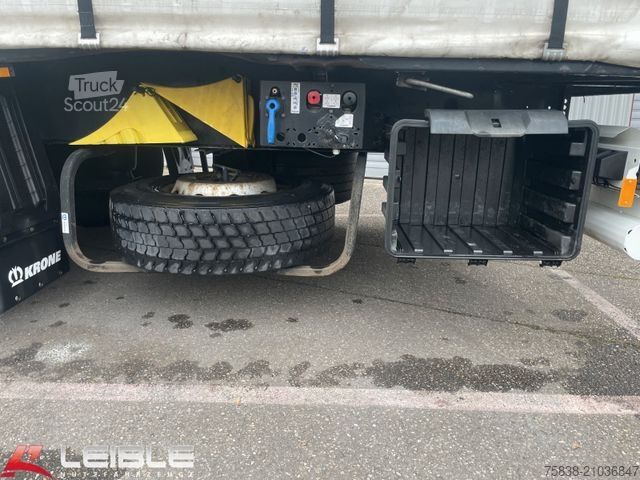 Open oplegger met zeil KRONE SD*Tautliner*Liftachse*Zertifikat*SAF-Achsen*