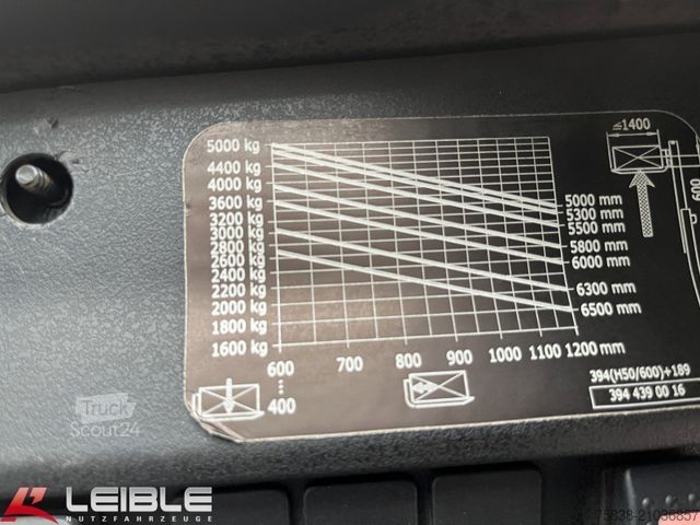 Chariot élévateur frontal LINDE H50D-02/600*Duplexmast*Drehgabel*