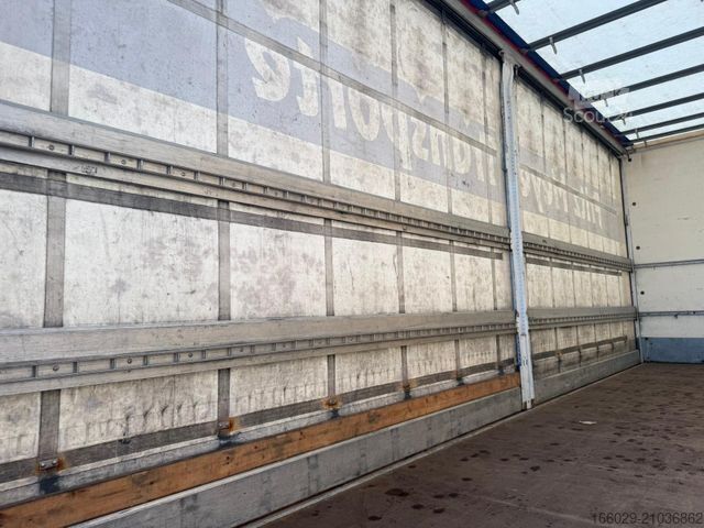 Åben trailer med presenning  Wiese 2-Achs Tandem Planen Anhänger