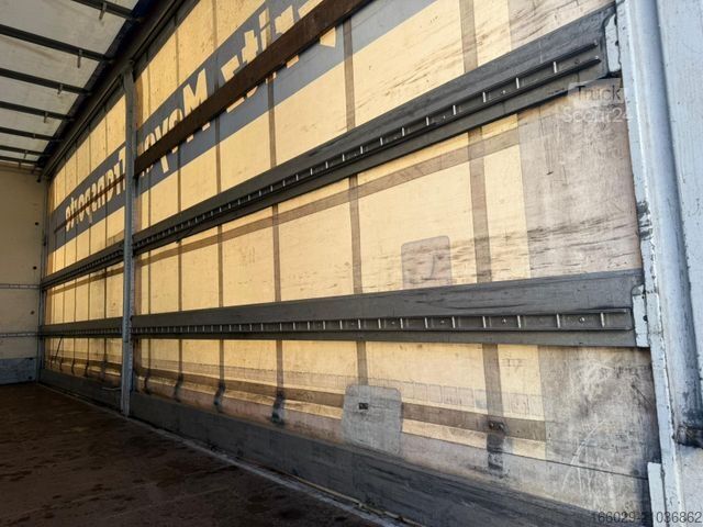 Åben trailer med presenning  Wiese 2-Achs Tandem Planen Anhänger