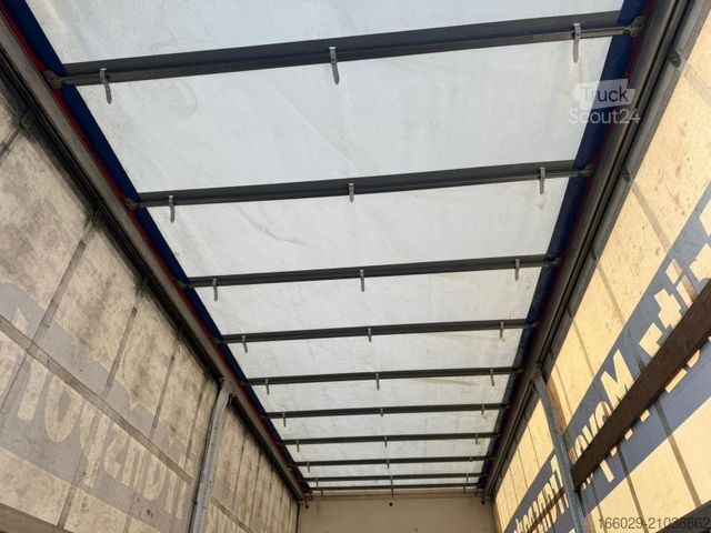 Åben trailer med presenning  Wiese 2-Achs Tandem Planen Anhänger