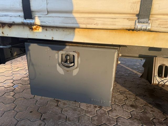 Åben trailer med presenning  Wiese 2-Achs Tandem Planen Anhänger