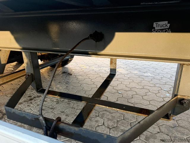 Åben trailer med presenning  Wiese 2-Achs Tandem Planen Anhänger