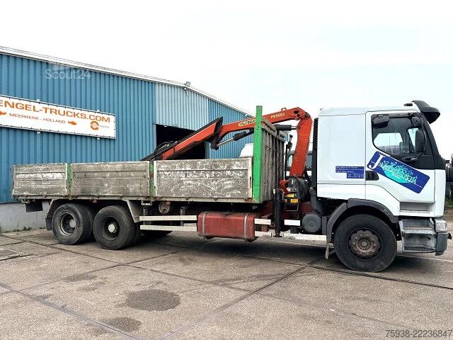 Самоскид з краном-маніпулятором Renault Premium 385 .26G 6x2 PALFINGER / KIPPER (MECHAN...