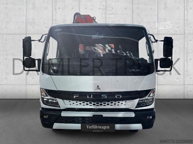 Tippbil FUSO Mitsubishi Canter 9C18 AMT Kran Kipper KlimaA
