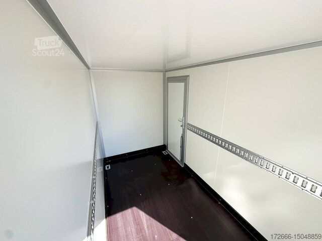 Box trailer Vezeko TK B 27.30 | BLACK | SEITENTÜR 305X152X193CM 2700KG KOFFERANHÄNGER