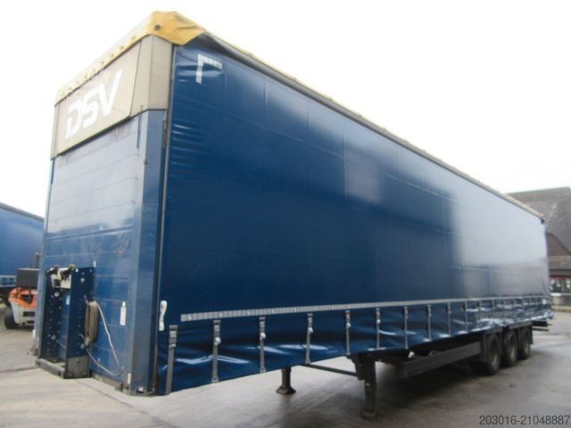 Open oplegger met zeil SCHMITZ CARGOBULL Mega verbreiterbar auskurbelbar NEUE PLANE