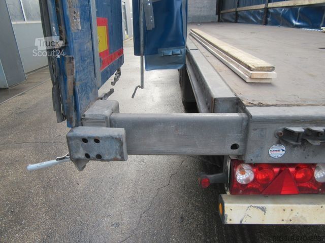 Open oplegger met zeil SCHMITZ CARGOBULL Mega verbreiterbar auskurbelbar NEUE PLANE