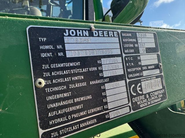 Moissonneuse-batteuse John Deere 9780i  CTS