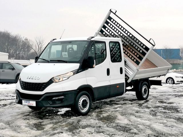 Kiepwagen bestelauto IVECO Daily 35S14 3-SEITENKIPPER/ 7 SITZE/ AHK 3,5T