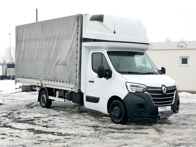 Camion bâché RENAULT MASTER 165DCI PRITSCHE 10PAL/ LUFT/ KLIMA