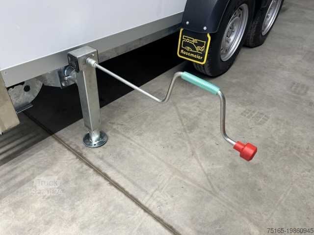 Koeltrailers Rosemeier ER Cool 3.7 Seitentür 2 Räume Tiefkühlanhänger