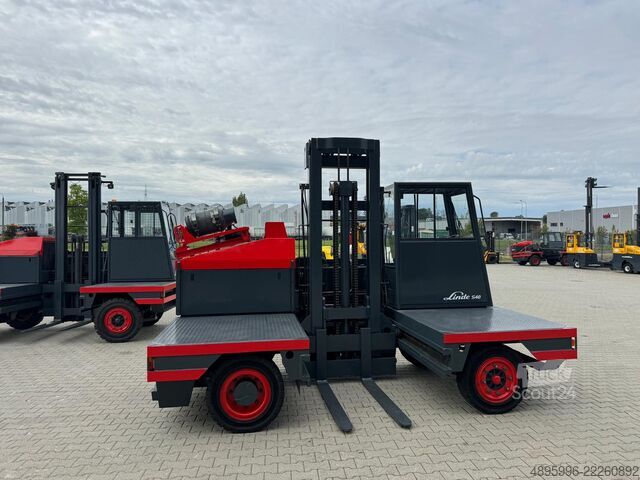 страничен мотокар Linde S40 // LPG // Only 1550 hours
