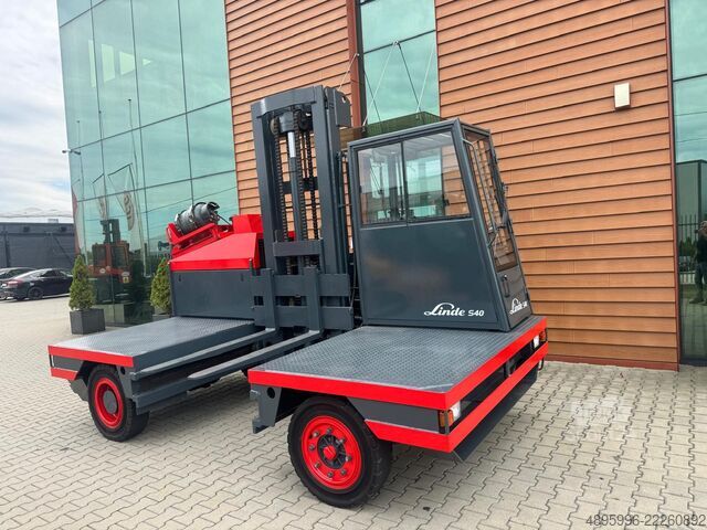 страничен мотокар Linde S40 // LPG // Only 1550 hours