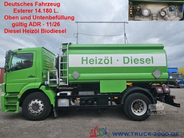 Автоцистерна Mercedes-Benz 1828 Esterer 14180L Diesel/Heizöl Oben/Unten ADR