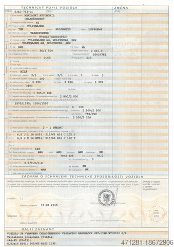 Autoutilitară frigorifică VOLKSWAGEN TRANSPORTER 2.5 TDi + NEU AGREGAT CARRIER XARIOS