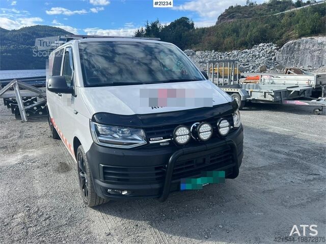 Stasjonsvogn med høyt tak Volkswagen Transporter 4x4 van