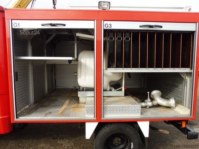 Προσαρμοσμένο φορτηγάκι MERCEDES-BENZ 510 TSF-W, Feuerwehr, DOKA, Görlitz, Wassertank