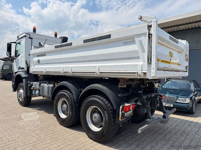 Tresidig tipplastbil MERCEDES-BENZ 3343 Arocs 4 Allrad 6x6 MEILLER  Only 39.000 Km