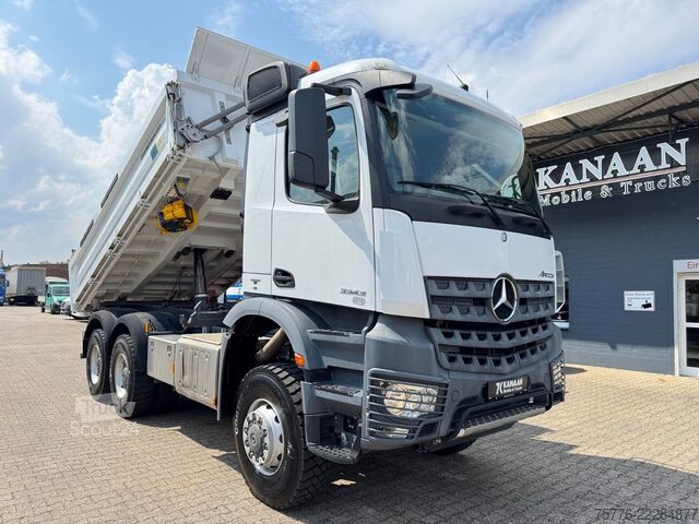 Tresidig tipplastbil MERCEDES-BENZ 3343 Arocs 4 Allrad 6x6 MEILLER  Only 39.000 Km