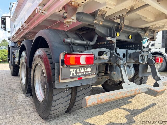 Tresidig tipplastbil MERCEDES-BENZ 3343 Arocs 4 Allrad 6x6 MEILLER  Only 39.000 Km