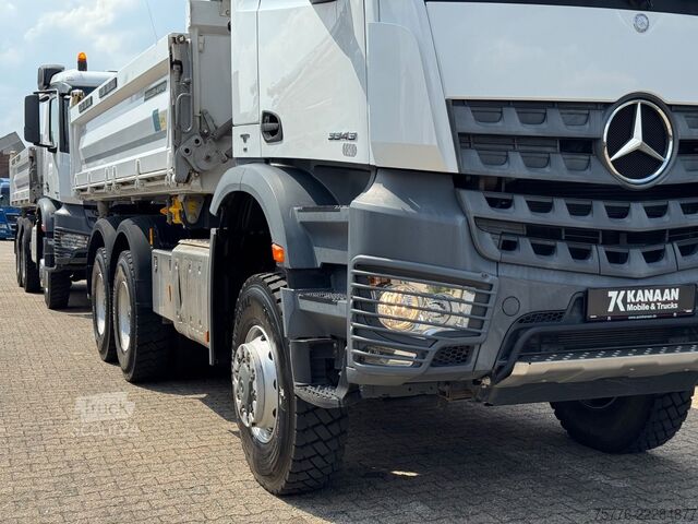 Driezijdige kipper MERCEDES-BENZ 3343 Arocs 4 Allrad 6x6 MEILLER  Only 39.000 Km