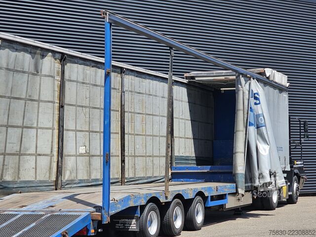 Carregador baixo lintrailers HYDRAULIC RAMP / FORK LIFT - MACHINE TRANSPORT