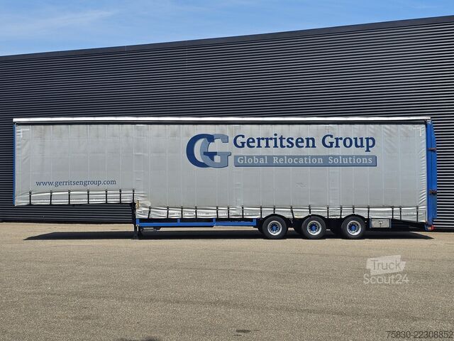 Alacsony rakodó lintrailers HYDRAULIC RAMP / FORK LIFT - MACHINE TRANSPORT
