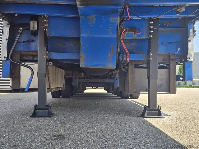 Alacsony rakodó lintrailers HYDRAULIC RAMP / FORK LIFT - MACHINE TRANSPORT