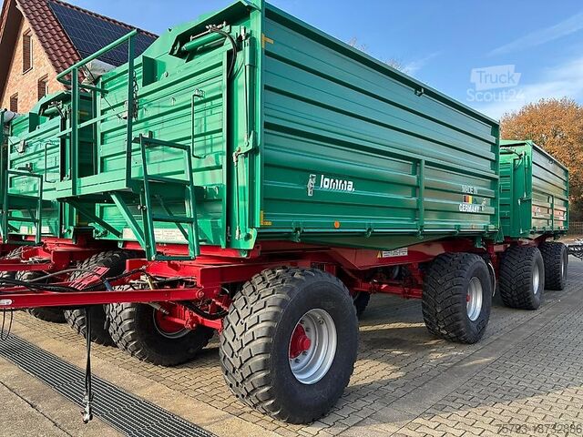 Przyczepa wywrotka Lomma 18to Interne Nr. 20609