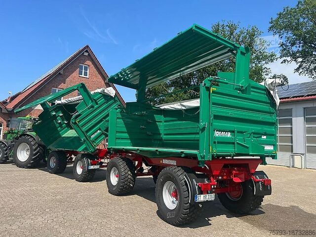 Przyczepa wywrotka Lomma 18to Interne Nr. 20609