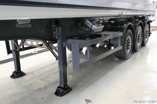 Tipper semitrailer SCHMITZ CARGOBULL SKI 24 SL 9.6, Alu, 50m³, Pendelklappe,Luft-Lift