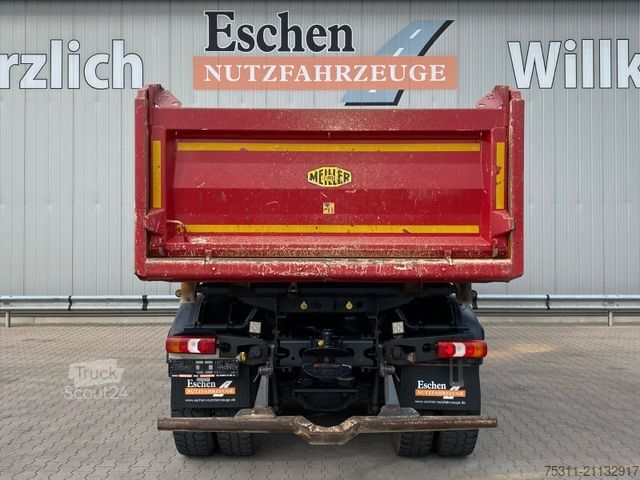 Camion-benne tricar MERCEDES-BENZ Arocs 3345 6x6 | MEILLER*Bordmatik*1.Hand*Blatt