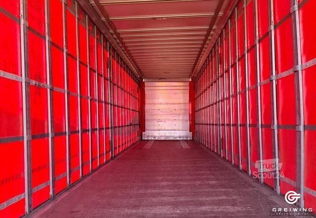 Open semitrailer with tarp SCHMITZ CARGOBULL SCS 24/L 13.62 Mega