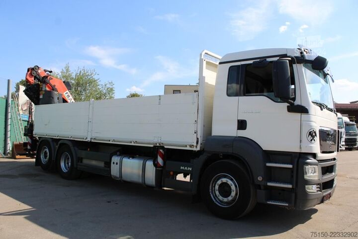 Кран-манипулятор на шасси грузовика MAN 26.400 6x2 KRAN PK 34002 SH + JIB FUNK Nr: 120