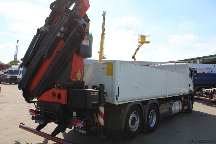 Кран-манипулятор на шасси грузовика MAN 26.400 6x2 KRAN PK 34002 SH + JIB FUNK Nr: 120