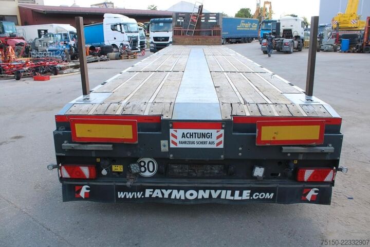 Pracovná plošinová náves FAYMONVILLE F-S43 MEGA Telesattel 3 x zwangsgelenkt Nr.: 661