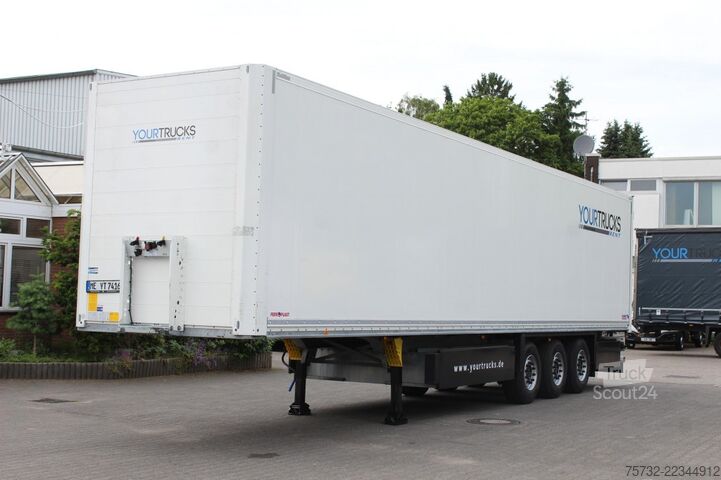 Kopperipuoliperävaunu SCHMITZ Standard Koffer   Doppel Stock   Rent-Miete