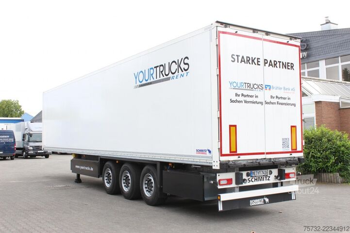 Kopperipuoliperävaunu SCHMITZ Standard Koffer   Doppel Stock   Rent-Miete