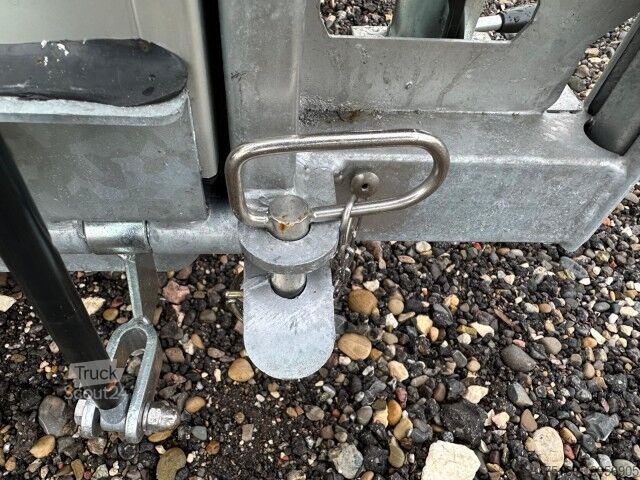 Remorcă carosată Cheval Liberte Debon Fourgon Cargo 2 Poly + Türe blau 1300 kg, 100 km/h, 300x155x168cm