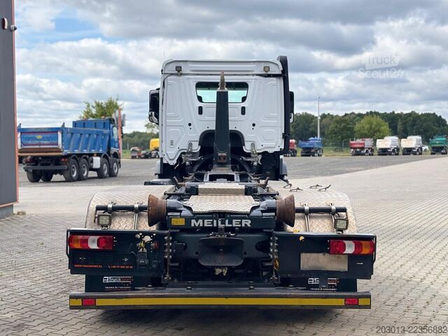 Kroklastbil MERCEDES-BENZ Actros 2745 6x2 Abrollkipper Meiller RS2170