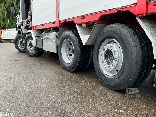 Crane truck Scania R 480 8x2 Retarder Hiab 47 Tonmeter laadkraan +...