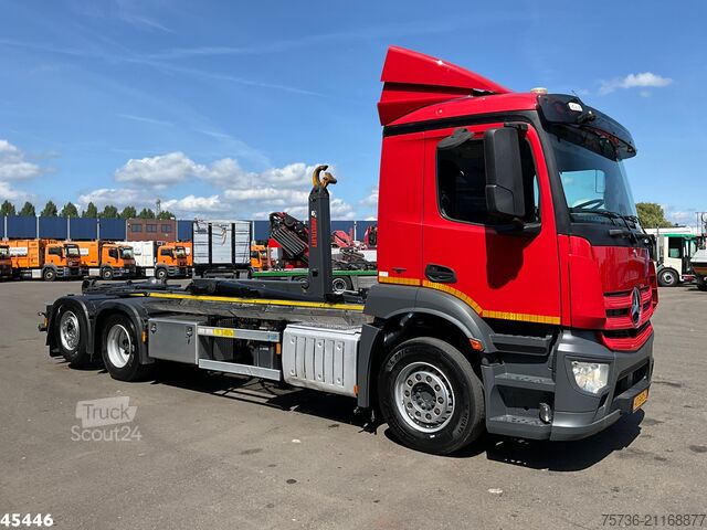 Sistema de brazo de gancho Mercedes-Benz Antos 2543 Euro 6 Multilift 26 Ton haakarmsysteem