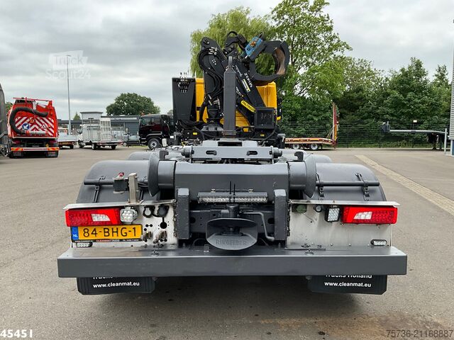 Sistema de brazo de gancho Scania P 410 8x4 Euro 6 Palfinger 14 Tonmeter Z-kraan