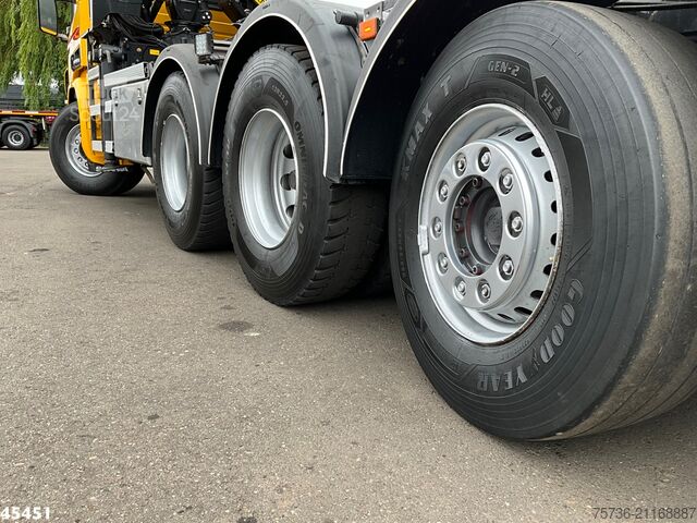 Sistema de brazo de gancho Scania P 410 8x4 Euro 6 Palfinger 14 Tonmeter Z-kraan