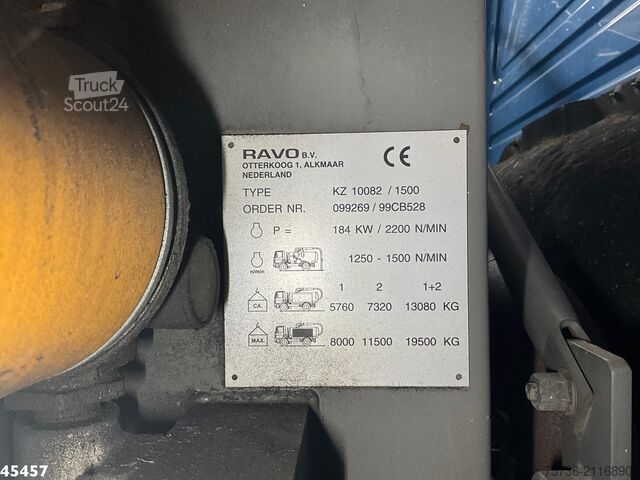 Zuigvoertuig Volvo FM 250 Ravo 7,5 m³ Combi Just 96.517 km!