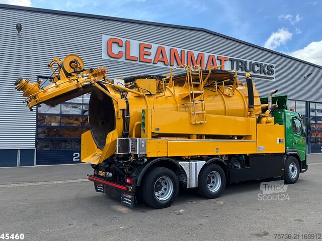 Zuigvoertuig Volvo FMX 420 6x4 Wiedemann 12m³ Combi kolkenzuiger