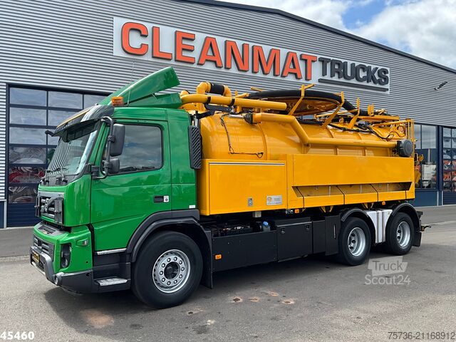 Zuigvoertuig Volvo FMX 420 6x4 Wiedemann 12m³ Combi kolkenzuiger