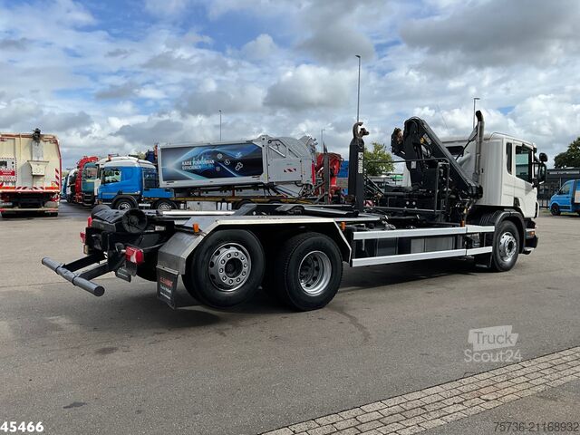 Sistema de brazo de gancho Scania P 400 Retarder Hiab 8 Tonmeter laadkraan